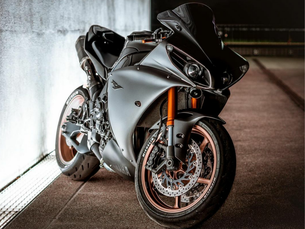 Yamaha R1 Motorbike From SuperBike Factory Image