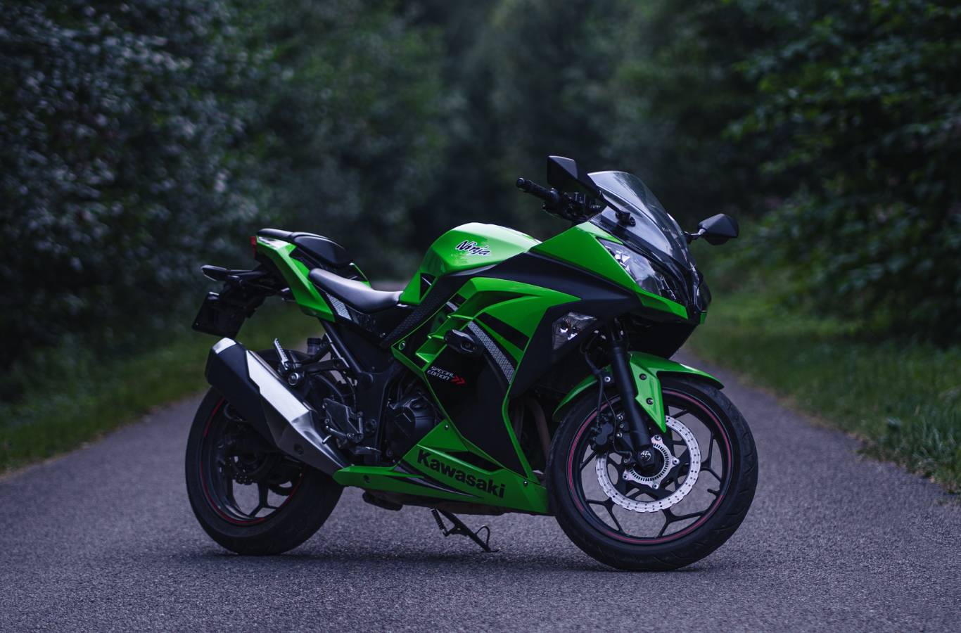 Kawasaki Motorbike Image