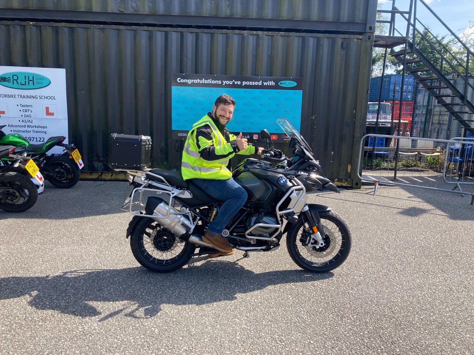 Advanced motorcycle training