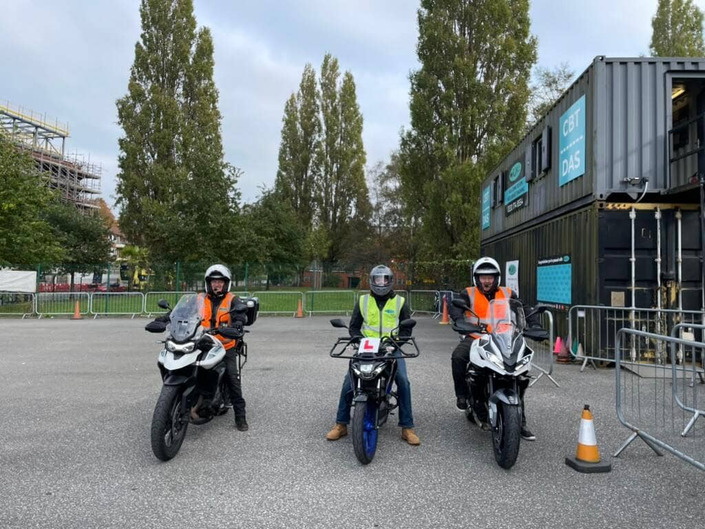 Mod 2 Training and Test motorcycle training
